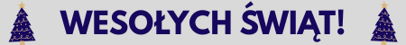 Wesołych Świąt!